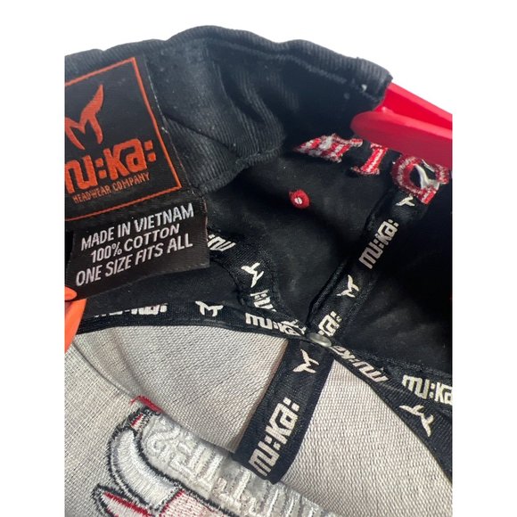 Chicago Bullies NBA Red and Black Snapback Hat - Picture 8 of 11